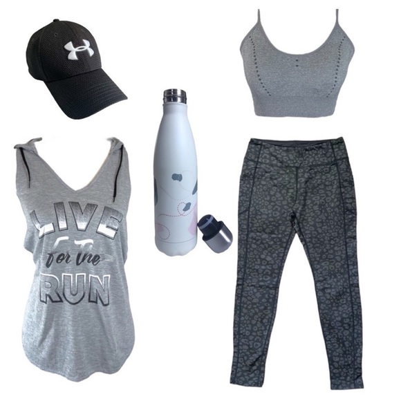 Energie Hooded Muscle Sleeveless Workout Running Shirt sz L - Picture 9 of 11